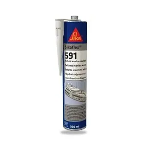 produto Sikaflex 591 Branco Adesivo Náutico (Cartucho 300ml) - SIKA disponível na FastObra