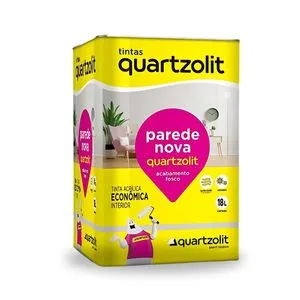 produto Tinta Parede Nova Branco Neve (Lata 18L) - WEBER QUARTZOLIT disponível na FastObra