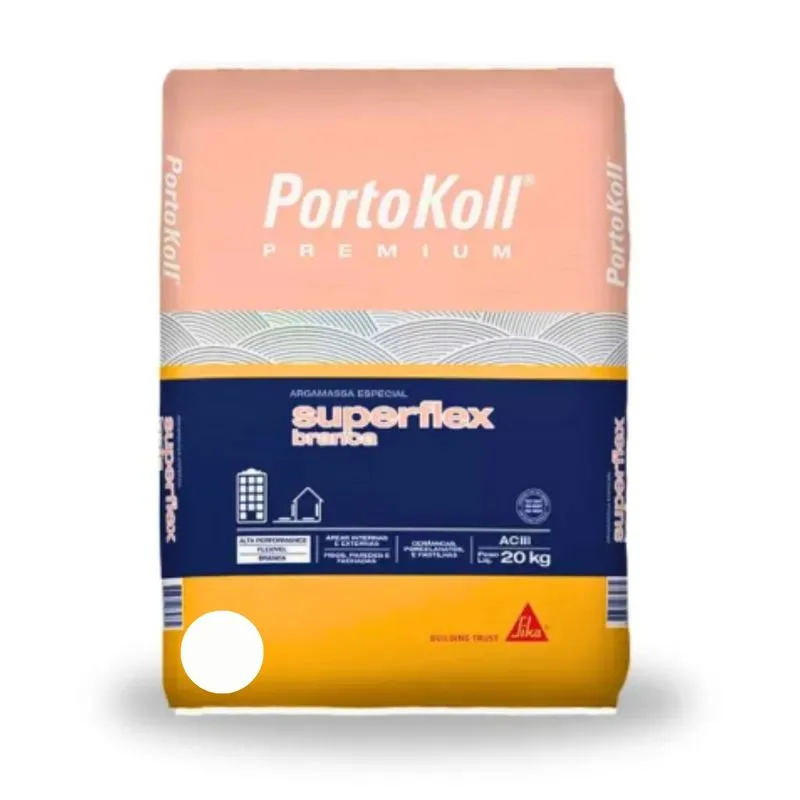 Argamassa Premium AC-III Superflex Branca (Saco 20kg) - PAREX PORTOKOLL
